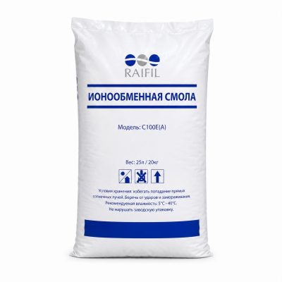 Катионообменная смола для очистки воды «Raifil» A 25 л